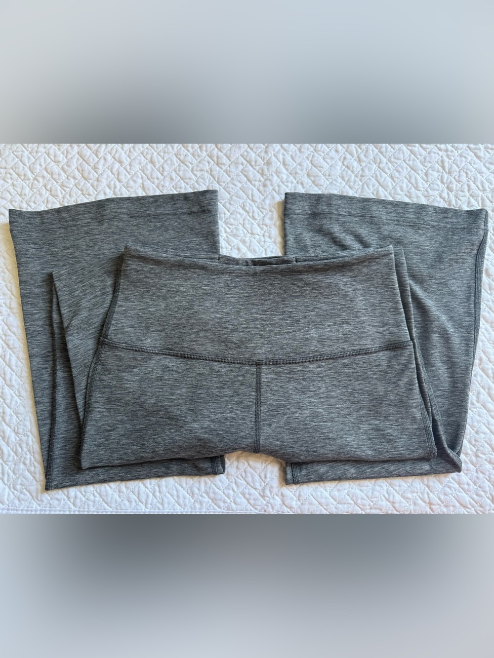 Lululemon: Like New Flare Legging Heather Grey